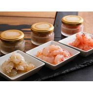 【ふるさと納税】山陰の地 エビ塩辛 3種類 お味見 食べ比べ セット エビ 海老 えび モサエビ ガラエビ ドロエビ スジエビ シマエビ オニエビ 塩辛 おつまみ つまみ 国産 兵庫県 新温泉町 送料無料