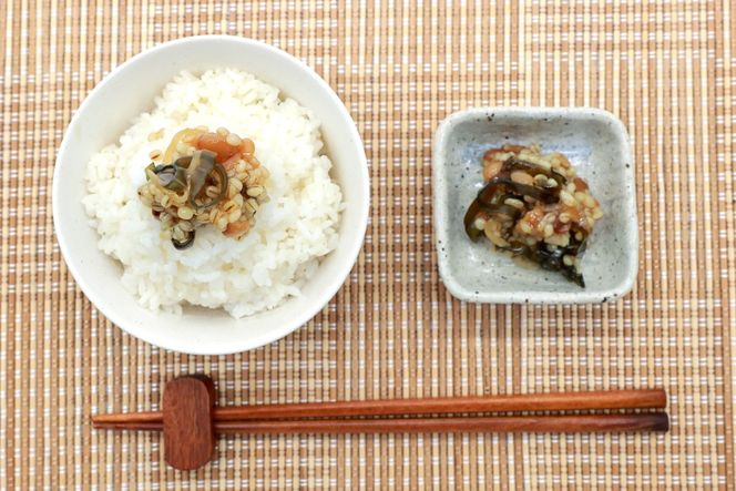 AJ300 島原 手造り 城なっとう(もろみ味噌)300g×2袋 [ ご飯のお供 味噌 みそ もろみ味噌 発酵食品 納豆 保存食 塚原食品本舗 長崎県 島原市 ]