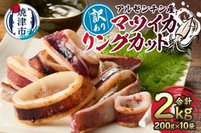 a10-1105　訳あり アルゼンチン産 マツイカ リングカット 2kg