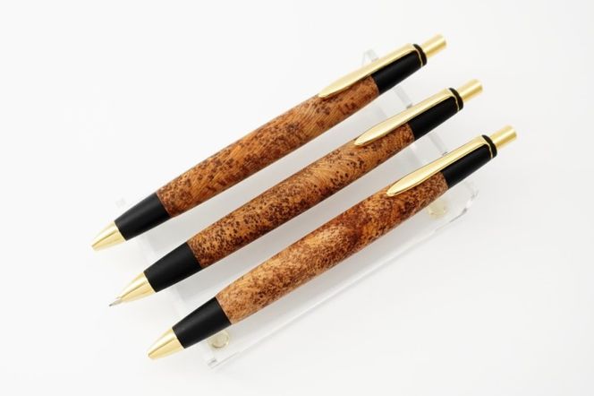 天然屋久杉【極上泡瘤】無垢シャープペンシル(0.5mm)1本 〈 文具 シャーペン 工芸品 文房具 木軸 木製 ギフト 贈答 入学 高級 記念〉 ボールペン 