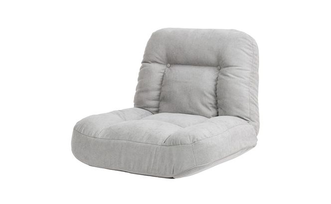 2WAY一人掛けポケットコイルソファ WPCSー1S ライトグレー ソファー 一人用 ソファ 一人掛け 脚 取り外し 座椅子 リクライニング おしゃれ 北欧 ロータイプ リクライニングチェア ポケットコイル 2way 一人暮らし アイリスオーヤマ