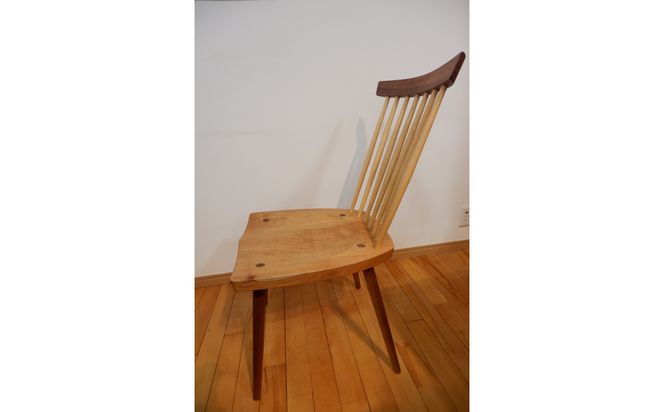 スポークチェア（胡桃×ウォールナット） 372013_LL001