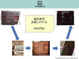 仙台箪笥　お直しチケット 99万円分【伝統 工芸品  手仕事 職人 仙台】 041009_GJ019