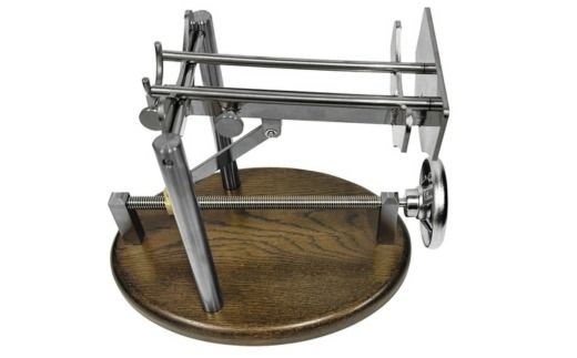 デキャンティングクレイドル　シルバー　NaturePlus　クレイドル　クレードル　デキャンテイングマシン　マグナムボトル　ワインボトル　ワイン　静かに注ぐ　レストラン　Decanting Cradle