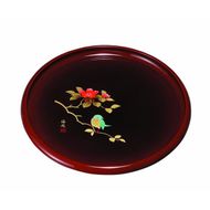 丸盆 溜 さえずり 30cm ［YG456］ 303446_CC454