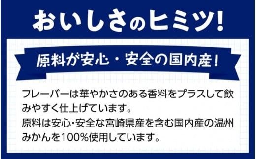 サンAみかんジュース100%　125ml紙パック×24本×2ケース 【 ふるさと納税 飲料 オレンジ ジュース みかん ミカン 温州みかん 紙パック 川南町 国内産 九州 宮崎県 送料無料 】 [C03026]