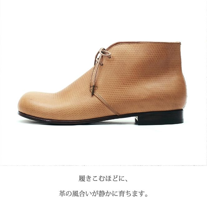 【リッチブラウン】 Chukka Boots DECO マッケイ製法タイプ＜ハーフソールラバー加工なし＞《 ブーツ 靴 革靴 牛革 馬革 レザー 》【2525N08010_02】