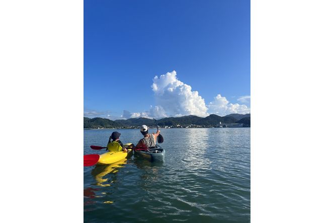 久美浜湾カヌー・SUP体験クーポン3,000円分　CU00001