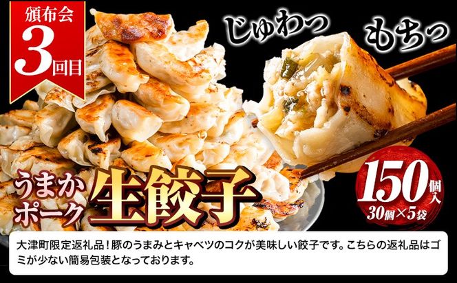 豚肉 うまかポーク 満喫セット 全3回 定期便 うまかポーク 切り落とし ミンチ バラエティセット 生餃子《お申込み月の翌月から発送開始》熊本県 大津町 豚肉 ミンチ 干し芋 ハンバーグ 肉 頒布会 全3回---oz_fumaptei_25_45500_mo3num1---