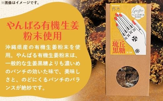 琉丘黒糖 4種×10箱 【計40箱入り】 - 黒糖 フレーバー 月桃 塩 生姜 ジンジャー チャイ 水あめ不使用 植物原料のみ 人気 おすすめ 無添加 食べ比べ 自然の恵み プレゼント おすそ分け 沖縄県 八重瀬町