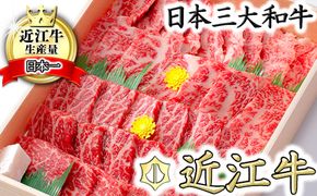 【3月発送分】極上近江牛焼肉セット モモ・バラ【800g(モモ400g バラ400g)】【CB05W-3m】