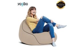 Yogibo Lounger Premium（ヨギボー ラウンジャー プレミアム）＜ライトグレー＞-[G764-15]