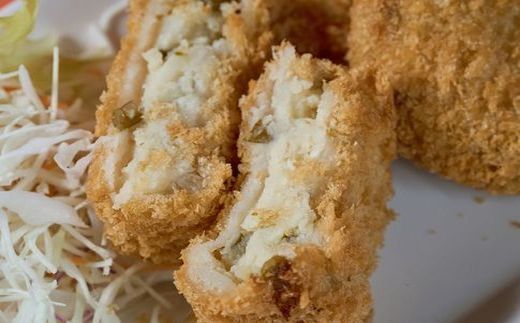 ドでか！茎わかめコロッケ【宗像漁協共同組合】_HA1726