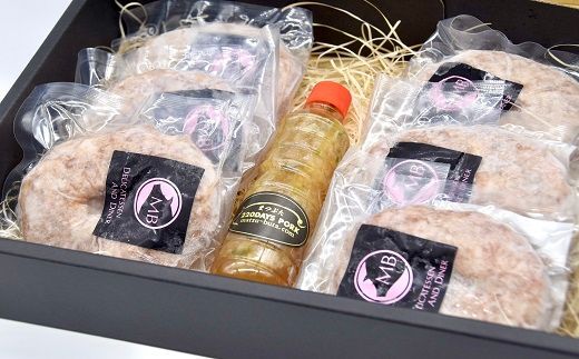 松阪豚 焼くだけ ハンバーグ ６個 ネギ塩 タレ付セット 松阪豚専門店 まつぶた ふるさと納税 豚肉 ポーク ぶた肉 BBQ バーベキュー キャンプ おかず ハンバーガー 三重 松阪 肉【1.3-2】