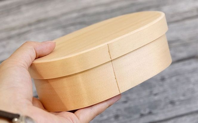 099H3579 曲げわっぱ弁当箱 400cc