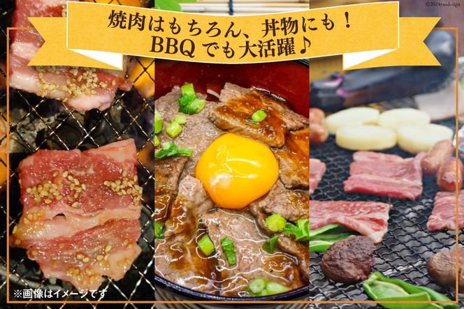 肉 牛肉 黒毛和牛バラ 焼肉用 300g×6 計1.8kg [甲斐精肉店 宮崎県 美郷町 31as0121] 黒毛和牛 小分け 冷凍 牛バラ バラ 焼肉