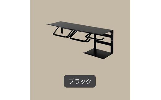 アイアントイレットペーパーホルダー Abel アベル ストックタイプ【ブラック】《 トイレットペーパーホルダー ペーパーホルダー タオル掛けバー 壁付けタイプ モダン 》【2502N16707_01】