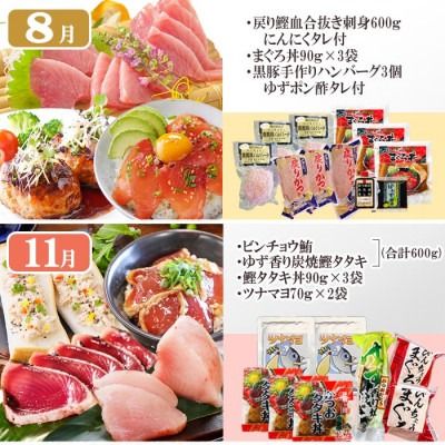 定期便(1年で4回配送)まぐろ・かつお&ご飯のお供 EE-0043 【1166764】