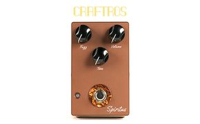 Spiritus CRAFTROS オーバードライブ ファズペダル ギター エフェクター 音楽 安定 操作性 幅広くい バランス サウンド ローノイズ 
