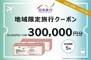 沖縄県うるま市 日本旅行 地域限定旅行クーポン300,000円分