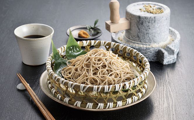 石臼挽きそばセット 麺類 蕎麦 へぎそば めんつゆ そばつゆ 