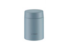 2025年度新製品  タイガー魔法瓶　真空断熱フードジャー らくらくキャップ 広口 MKL-W050 クラウドブルー AL 500mL 大阪府門真市 272230_AZ098VC03