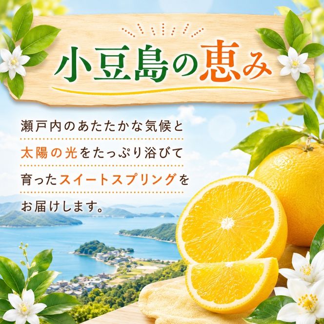 【 小豆島 】スイートスプリング　10kg 果物類 フルーツ みかん 柑橘類 