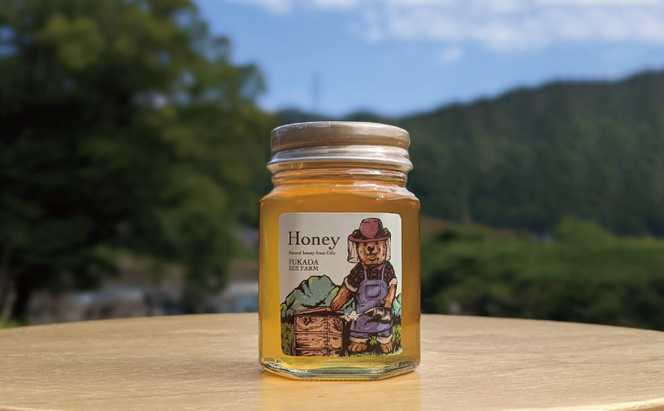 90g 天然蜂蜜 国産蜂蜜 非加熱 生はちみつ 岐阜県 美濃市産 (配送エリア限定) D1  深田養蜂のハチミツ
