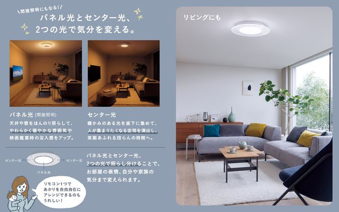 パナソニック【LGC48110】LEDシーリングライト　AIR PANEL LED　(エアパネルLED) 丸型　10畳用【senk0018】