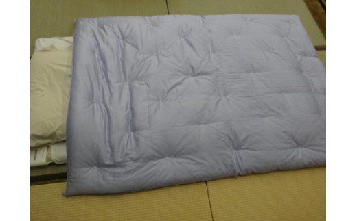エジプト綿入り「究極の掛ふとん」（ブルー）【CW74W1】