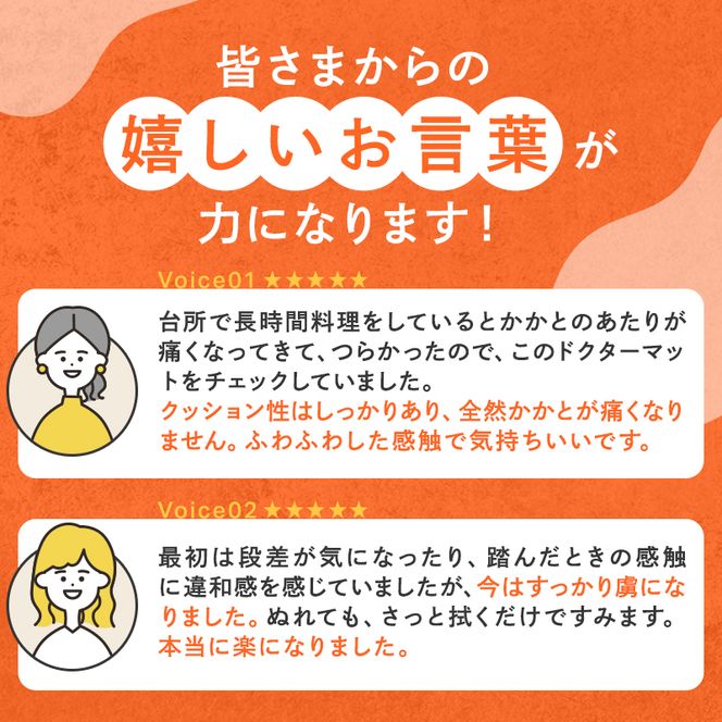 [ ドクターマットプレミアム SLセット・キャメル ] キッチンマット 厚手 アサヒ軽金属