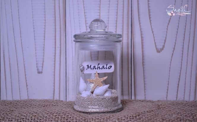 シェルランプ　【Mahalo】 雑貨 日用品 インテリア 灯り 貝殻のランプ 手作り 