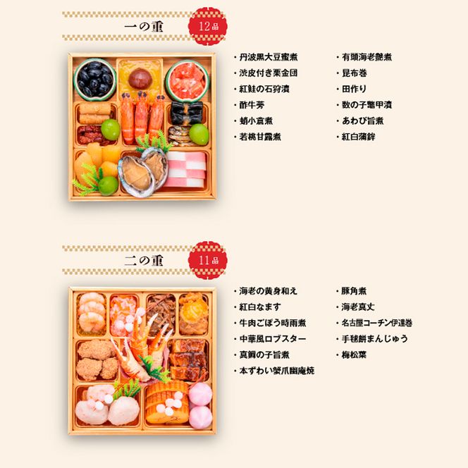 【早期限定寄附額】千賀屋謹製 2027年 迎春おせち料理「にほんばれ」和風三段重 3人前 全34品 冷蔵 ［035S10］ おせち 2027 おせち料理 小牧市 年内配送 年内発送 お節 冷蔵 冷蔵おせち 人気 新春