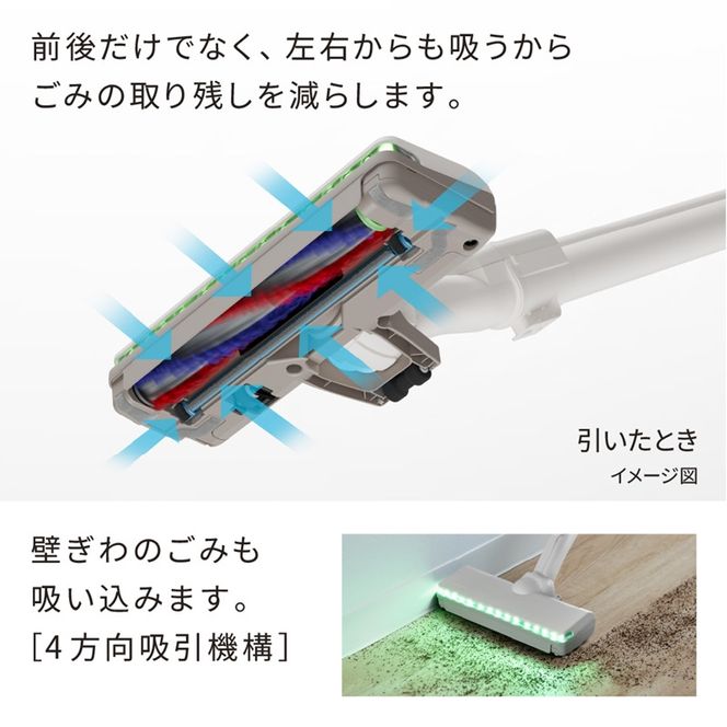 167-5-232　日立【自動ごみ収集ドック付スティック】掃除機　PV-BG1000R (W)【 HITACHI 日立 家電 茨城県 日立市 】