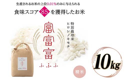 富山県ブランド米 富富富 精米 10kg ふふふ ブランド米 国産 米 お米 日本米 ギフト 贈り物 備蓄 防災 食品 陽咲玲 はるざれ F6T-1011