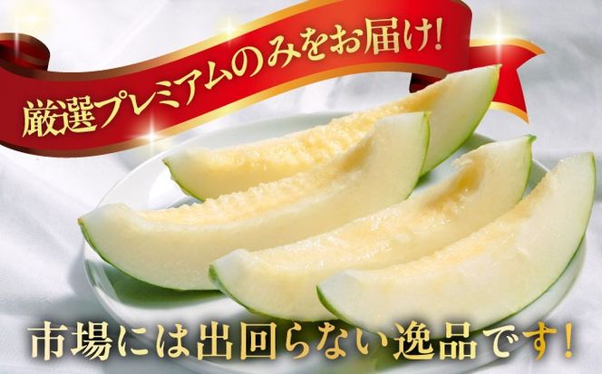 【2026年3月中旬〜発送】【平成新山メロンPREMIUM（とみちゃん厳選）】パパイヤメロン 6～8玉 約5Kg / メロン めろん 果物 フルーツ / 南島原市 / うえだメロン園 [SAD007] 