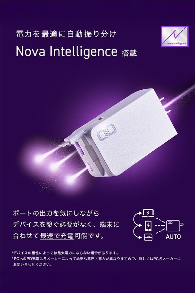 CIO 電源タップ  最大7口 1500W Polaris STICK Built in CORD REEL ホワイト｜小型 軽量 おしゃれ 便利 [2657]