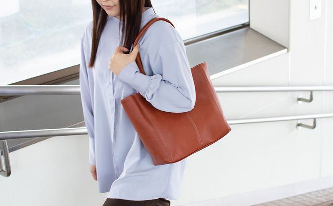 豊岡工房 牛革 軽量トートバッグ（4429）キャメル / トートバッグ 軽量 メンズ レディース かばん カバン バッグ 鞄 国産 日本製 小田清株式会社