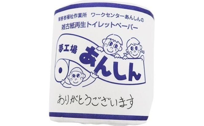 トイレットペーパー定期便「C」【障がい者支援の返礼品】 雑貨 日用品 生活支援 サポート 