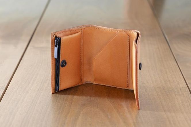 【革工房GYPSY】三つ折りコンパクトウォレット 261009_B-MQ03