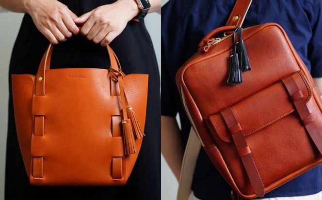 タッセルチャーム 糸島市 / LADIES＆GENTLEMEN [ADK059] レザー 革 革製品 タッセル フリンジ チャーム