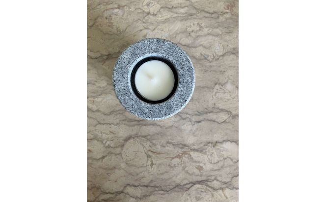 庵治石キャンドルスタンド 372013_GH012