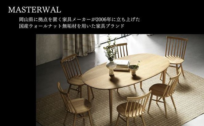 マスターウォール ブループリント ハイバック ロッキング チェア パティーナ ダークブラウン 家具 インテリア ウォールナット 送料無料 