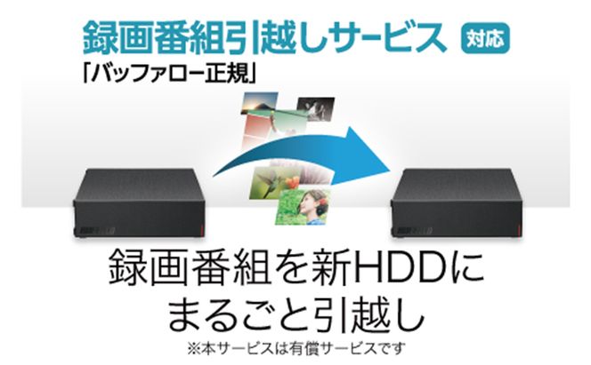 BUFFALO 外付けハードディスク 8TB 外付け HDD 録画用外付けHDD 録画用 家電