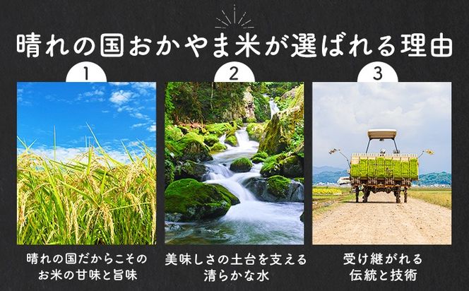 白米 訳あり 米 コメ こめ  晴れの国おかやま白米 選べる 5kg 10kg 20kg お届け回数 1回 3回 6回12回 定期便《出荷時期をお選びください》---kasaoka_zsy_444_5---