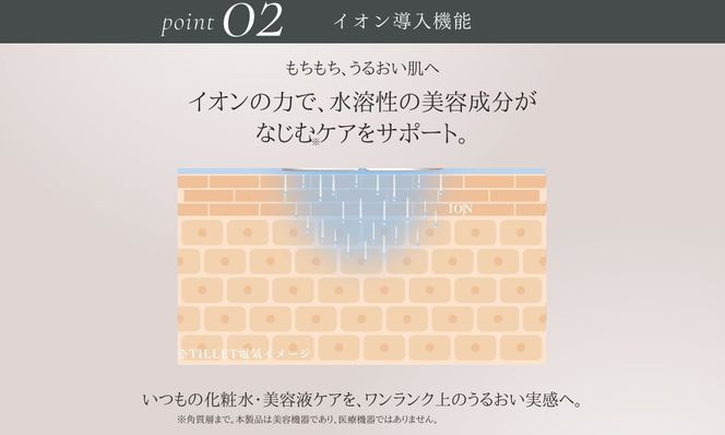 自宅で手軽にフェイス＆スカルプケア【TILLET W-GEAR White】 141305_HE001VC02