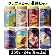 592.御殿場クラフトビール8種セット 24本入り（各3本）◆