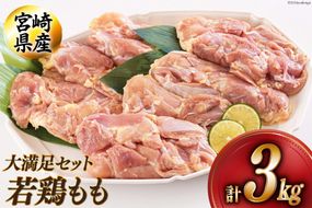 宮崎県産若鶏もも1kg×3 合計3kg [アグリ産業匠泰 宮崎県 美郷町 31be0021] 冷凍 モモ 国産 鳥 肉 宮崎県産 唐揚げ チキン南蛮 親子丼 照り焼き 水炊き 甘辛煮 簡単調理 真空包装 真空パック 便利 ストック すっきり お弁当 おかず 送料無料 大容量 シチュー 炊き込みご飯 鶏