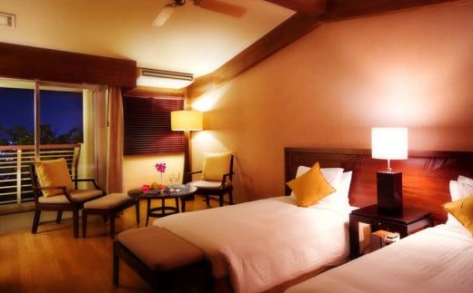 ココガーデンリゾート　1泊2食付きペア宿泊券＆リラクゼーションエステ