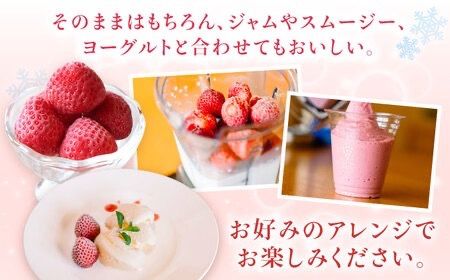 【先行受付】完熟冷凍あまおう 1kg【2026年3月中旬より順次発送】糸島市 / slowberry strawberry [APJ006] 冷凍 あまおう フローズン 完熟 いちご 苺 フルーツ 果物